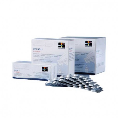 Zwembadwater test navultabletten DPD1(vrijchloor) 250 stuks