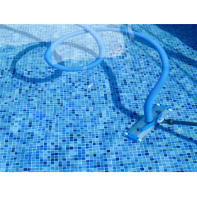 Drijfslang wit met swivel 10 m